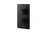 Thermostatic Bath tap Kohlman Axel, concealed, 2 wyjścia wody, Shower set, chrome