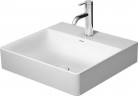 Vanity washbasin Duravit DuraSquare, 50x47 cm, with tap hole, white