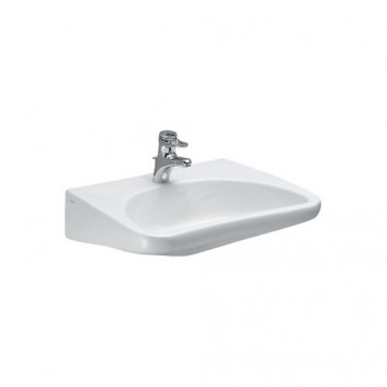 Washbasin wall mounted 600 x 380 mm without tap hole white Laufen Pro S, H8189590001091