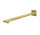 Arm wall-mounted for showerhead, Kohlman, 38 cm, gold shine