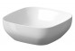 Countertop washbasin Cersanit Larga, 50,5x38,5cm, without overflow, white