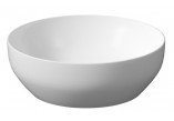 Countertop washbasin Cersanit Larga, 38x38cm, without overflow, white