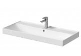 Vanity washbasin Cersanit Larga, 100x46cm, z overflow, battery hole, white