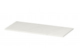 Blat meblowy Cersanit Larga, 100x45cm, marmur white