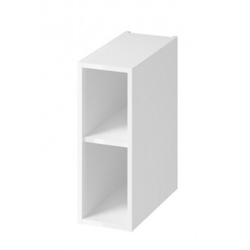 Meblowy module boczny Cersanit Larga, 44,4x20cm, otwarty, 1 shelf, white