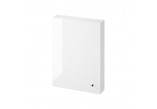 Wall mounted cabinet Cersanit Larga, 40cm, door uniwersalne, 3 półki, white