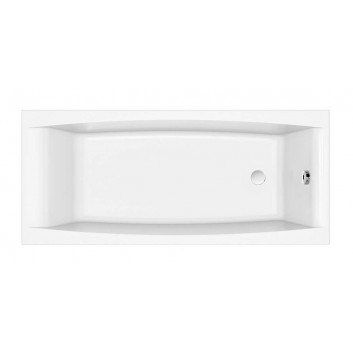 Bathtub rectangular Cersanit Virgo, 140x75cm, acrylic, white