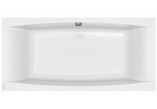 Bathtub rectangular Cersanit Virgo, 180x80cm, acrylic, white