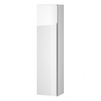 Column boczny Cersanit Larga, 160cm, door uniwersalne, 4 półki, white