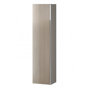 Column boczny Cersanit Larga, 160cm, door uniwersalne, 4 półki, white