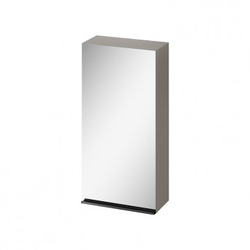 Column meblowy Cersanit Virgo, 160cm, door uniwersalne, 4 półki, chromed holder, white