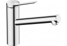 Kitchen faucet Hansgrohe Zesis M33 1jet EcoSmart CoolStart, standing, height 239mm, spout 220mm, chrome