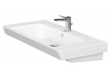Vanity washbasin Cersanit Mille, 100cm, z overflow, with tap hole, white