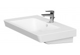 Vanity washbasin Cersanit Mille, 80cm, z overflow, with tap hole, white