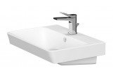 Vanity washbasin Cersanit Mille, 56cm, z overflow, with tap hole, white