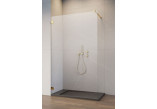 Door shower walk-in Radaway Essenza Pro 8 Gold, 160x200cm, glass transparent, profil gold