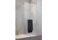 Door shower walk-in Radaway Essenza Pro White, 160x200cm, glass transparent, white profile