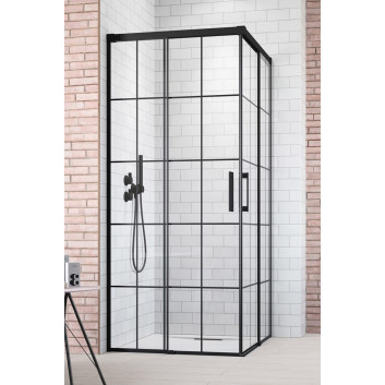 Shower cabin Radaway Idea Gold KDD I 80, part left, 800x2005mm, sliding door, profil gold