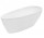 PYTAJ O RABAT ! Bathtub freestanding Besco Goya XS 142x62cm, klik-klak white czyszczony od góry - white
