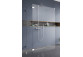 Side panel S1 100 right Radaway Idea Black KDJ Factory, przejrzysta, 1000x2000mm, profil black