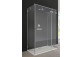 Front cabins prysznicowej Radaway Arta KDS II, lewy, 140x200cm, glass transparent, profil Chrome+