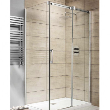 Side panel S1 Radaway Idea KDJ, left, 70cm, glass transparent, profil chrome