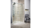Door shower for recess installation Radaway Espera DWD 140, rozsuwane, glass transparent, 1400x2000mm, profil chrome