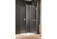 Sliding door for recess installation Radaway Furo DWD 160, ze ściankami, 160x200cm, glass transparent, profil chrome