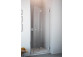 Door shower for recess installation Radaway Carena DWJ 120, left, 1193-1205mm, glass transparent, profil chrome