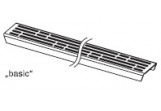 Grid prosty TECE drainline Basic 700 mm shine