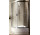 Semicircular shower cabin Radaway Premium Plus A 1700, 90x90cm, rozsuwana, graphite glass, profil chrome