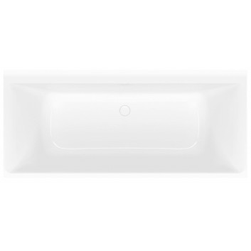 Bathtub rectangular Villeroy & Boch Legato Duo, 190x90cm, acrylic, white