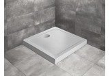 Acrylic shower tray Radaway Doros C Compact square 100x100 cm, stone white
