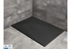 Shower tray rectangular Radaway Kyntos F, 100x70cm, conglomerate marble, black