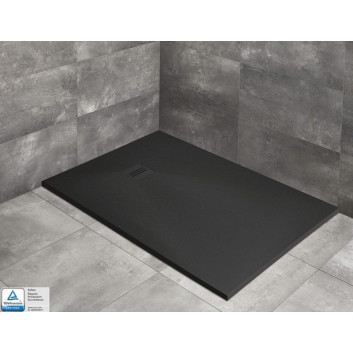 Pentagonal shower tray Radaway Doros Plus PT E, 100x90cm, prawy, acrylic, white