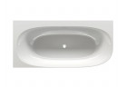 Bathtub freestanding corner Riho Corner, right, 170x82cm, acrylic, white