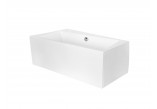 Bathtub enclosure Besco Infinity, 160cm, white