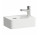 Wall-hung washbasin small Laufen Val SaphirKeramik, 34x22 cm, with hole na baterie on the right stronie, with hole przelewowym - white