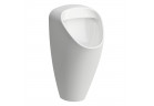 Urinal wall mounted Laufen Caprino, Rimless z elektronicznym radarowym valve spłukującym, mains supply - white