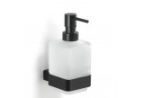 Soap dispenser w płynie Gedy Lounge, wall mounted, black