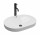 Recessed washbasin Rea Arleta, 59x40,5cm, z overflow, white