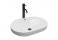 Recessed washbasin Rea Arleta, 59x40,5cm, z overflow, white