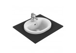 Ideal Standard Connect recessed washbasin oval 48cm
