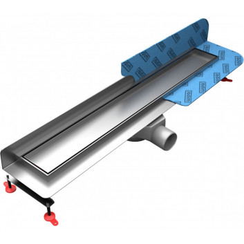 Drainline, pełny set, Wiper New Premium, 500mm, wzór Ponente, finish poler