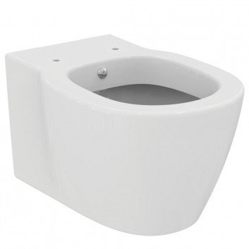 Wall-hung wc WC z funkcją bidetu Ideal Standard Connect, 54x36cm, ukryte mocowania, white