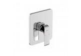 Mixer shower Ravak Flat, concealed do R-box Vari, FL 066.00