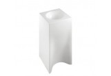 Washbasin Marmorin Rea S standing/back to wall 400x400x850 mm