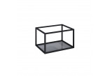 Frame podszafkowy Elita Look, 80cm, glass shelf, black