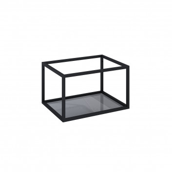 Frame podszafkowy Elita Look, 80cm, glass shelf, black