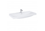 Vanity washbasin Elita Piazza, 61x46cm, overflow, battery hole, white